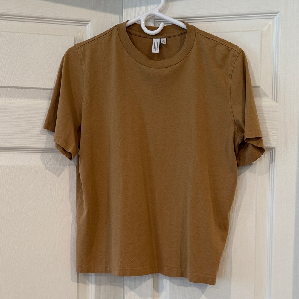 & Other Stories Men's Brown Short Sleeve Tee
